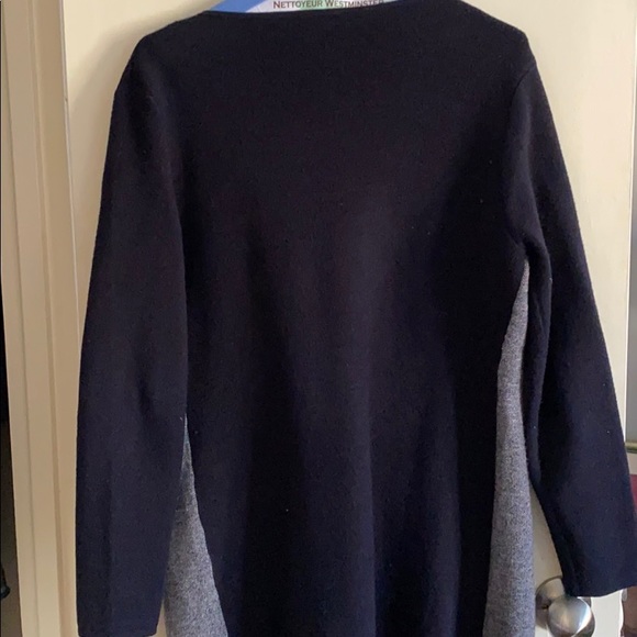 Long sweater with fun snap closure! - Picture 4 of 4
